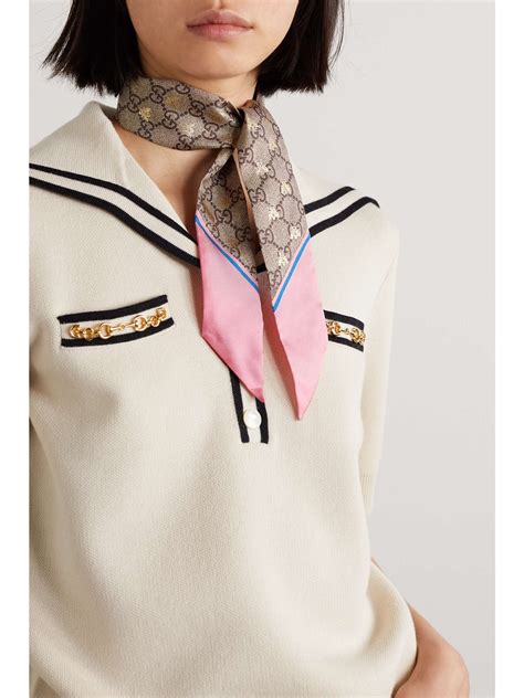 gucci neck scarf